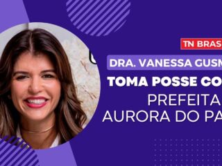 Dra. Vanessa Gusmão toma posse como prefeita de Aurora do Pará