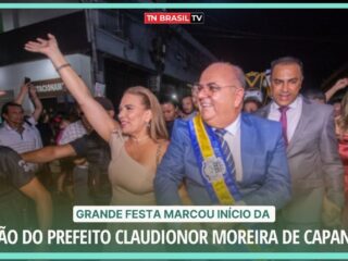 Grande festa marcou início da gestão do prefeito Claudionor Moreira de Capanema