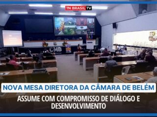 Nova Mesa Diretora da Câmara de Belém assume com compromisso de diálogo e desenvolvimento