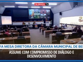 Nova Mesa Diretora da Câmara Municipal de Belém assume com compromisso de diálogo e desenvolvimento