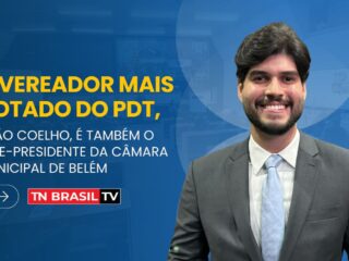 O vereador mais votado do PDT, João Coelho, é também o vice-presidente da Câmara Municipal de Belém