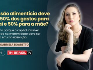 Pensão alimentícia deve ser 50% dos gastos para o pai e 50% para a mãe?