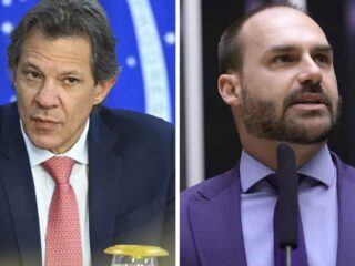 Quaest: Haddad e Eduardo Bolsonaro são os mais rejeitados para a presidência