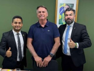 Vereador Pastorzinho (PL) participa de agendas em Brasília e se reúne com Bolsonaro