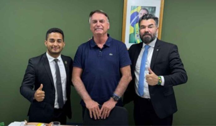 Vereador Pastorzinho (PL) participa de agendas em Brasília e se reúne com Bolsonaro