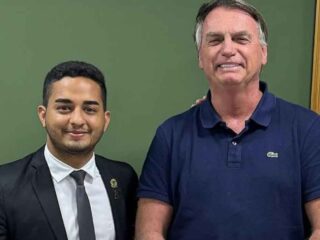 Vereador Pastorzinho (PL) se reúne com Bolsonaro em Brasília: "o futuro é nosso"