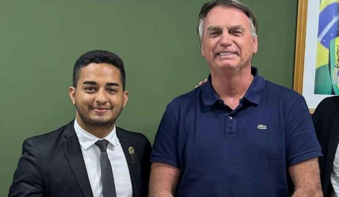 Vereador Pastorzinho (PL) se reúne com Bolsonaro em Brasília: "o futuro é nosso"