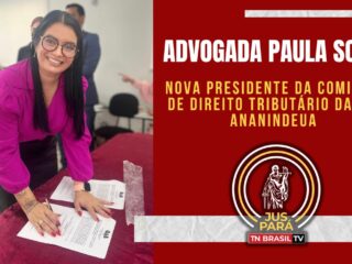 Advogada Paula Souza, nova presidente da Comissão de Direito Tributário da OAB Ananindeua