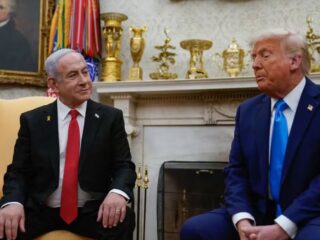 Trump sugere que EUA assumam controle da Faixa de Gaza e realoquem palestinos