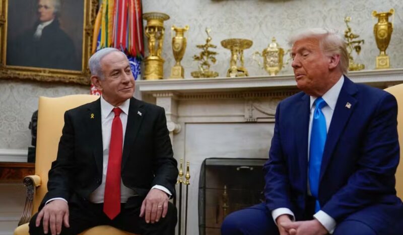 Trump sugere que EUA assumam controle da Faixa de Gaza e realoquem palestinos