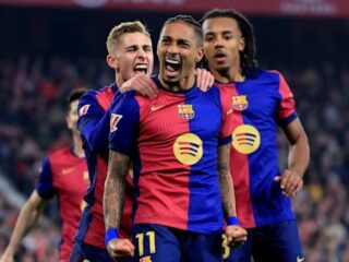 Barcelona goleia Sevilla por 4 x 1 e mantém pressão na liderança da LaLiga