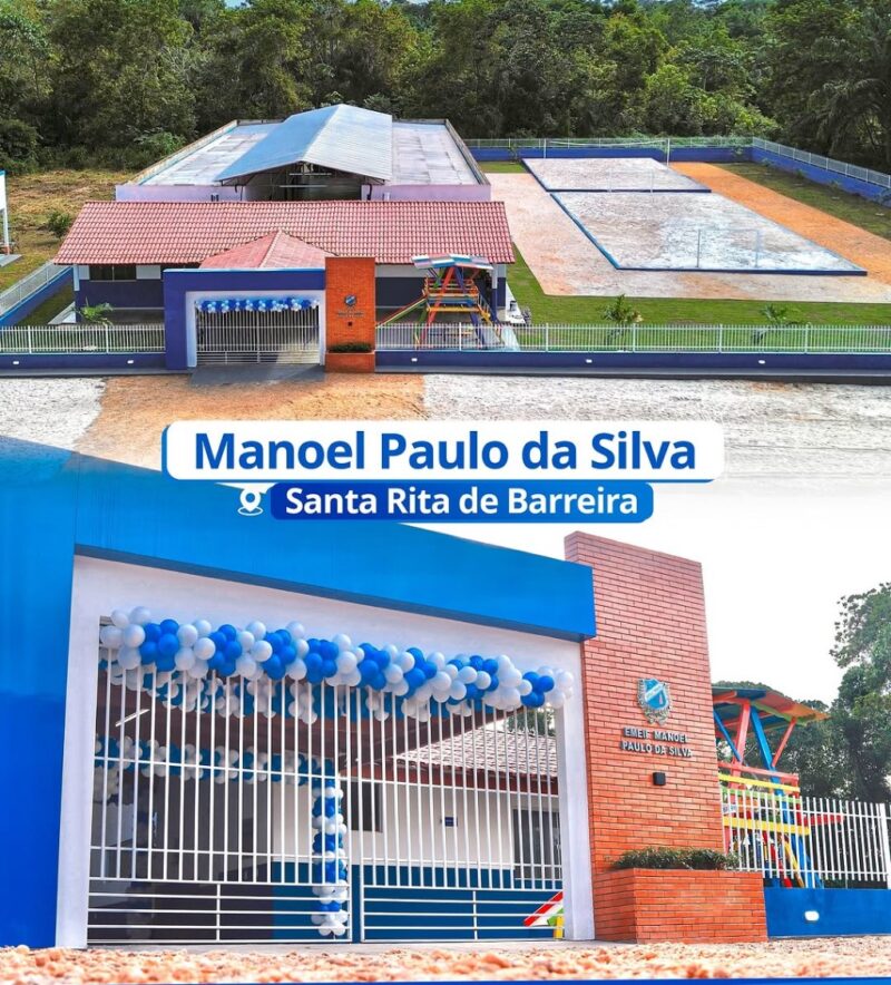 Prefeitura de São Miguel do Guamá inaugura escola na Comunidade Quilombola de Santa Rita de Barreira