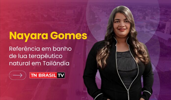 Nayara Gomes, referência em banho de lua terapêutico natural em Tailândia