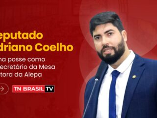 Deputado Adriano Coelho toma posse como 3º Secretário da Mesa Diretora da Alepa