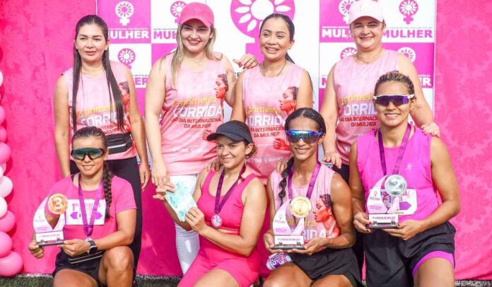 Nova Esperança do Piriá realiza 1ª Corrida das Mulheres em comemoração ao 8 de Março