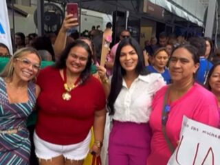 Diana Belo celebra entrega do Hospital da Mulher do Pará: "cuidado e atenção com nossa saúde"