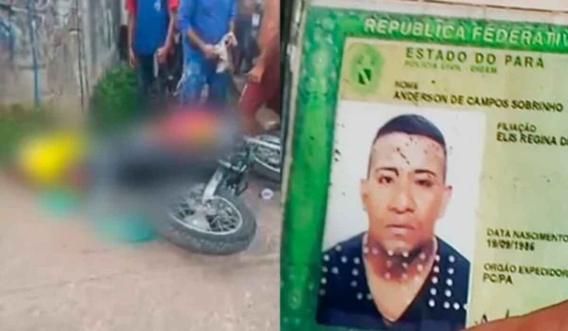 VÍDEO: Motociclista é executado por passageiro em Belém