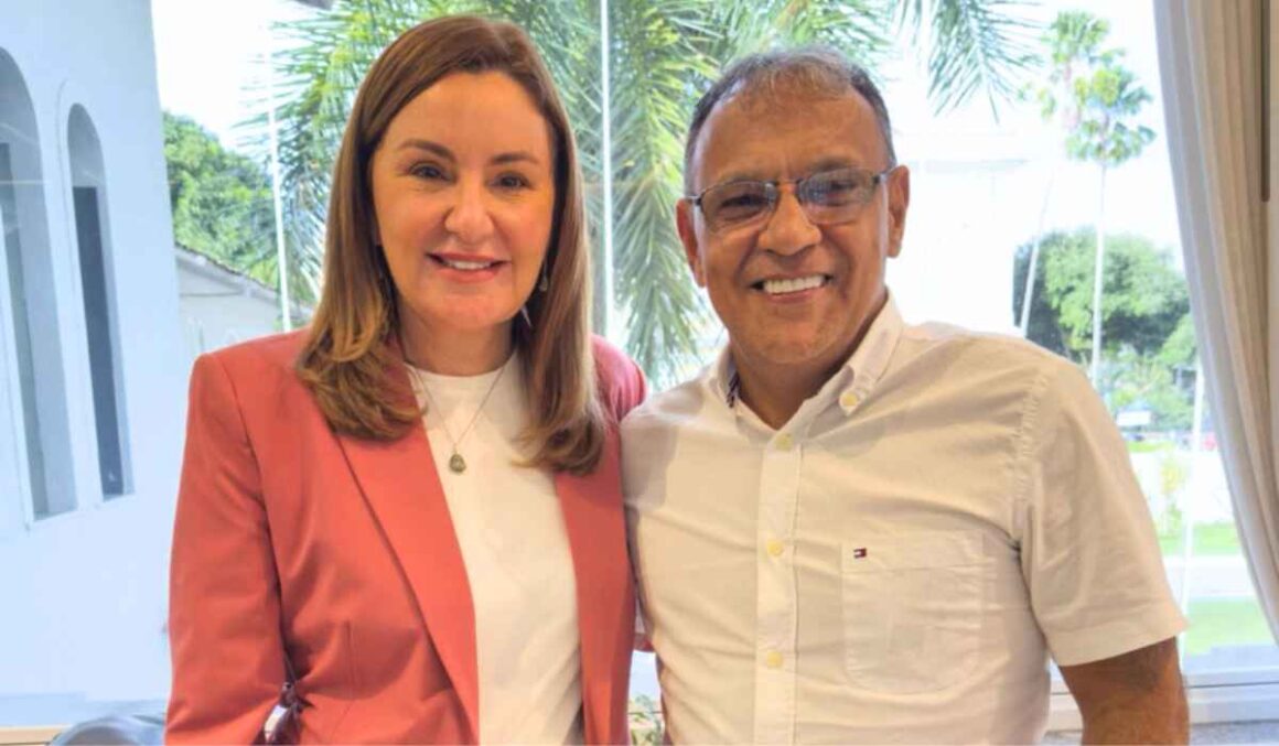 Vereador Edmar Ramos dialogou com a vice-governadora Hana Ghassan por avanços para Goianésia do Pará