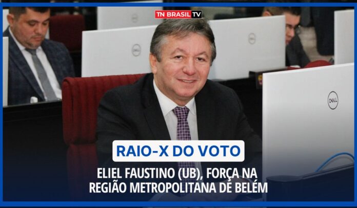 Eliel Faustino (UB), força na Região Metropolitana de Belém; Raio-X do Voto