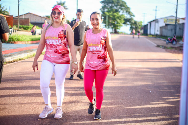 Nova Esperança do Piriá realiza 1ª Corrida das Mulheres em comemoração ao 8 de Março