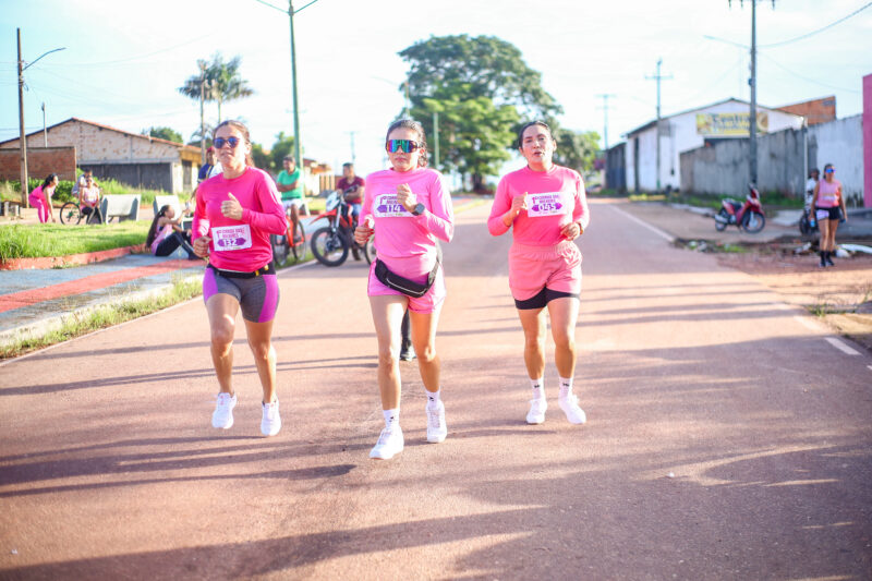 Nova Esperança do Piriá realiza 1ª Corrida das Mulheres em comemoração ao 8 de Março