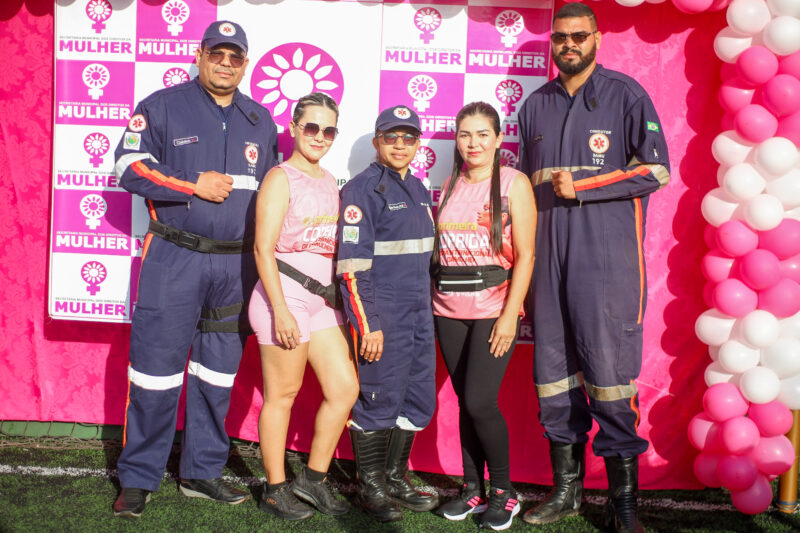 Nova Esperança do Piriá realiza 1ª Corrida das Mulheres em comemoração ao 8 de Março