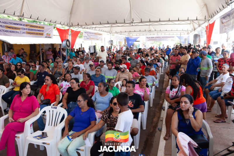 Jacundá avança! Prefeito Itonir Tavares e governador Helder Barbalho inauguram novo Mercado Municipal