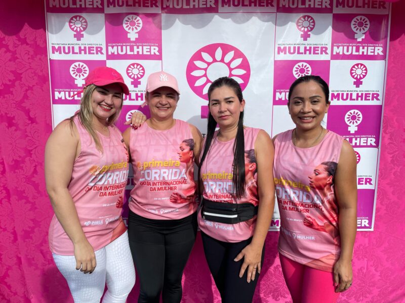 Nova Esperança do Piriá realiza 1ª Corrida das Mulheres em comemoração ao 8 de Março