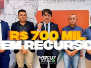 Deputado Wescley Tomaz destina R$ 700 mil para Jacareacanga e anuncia ações de cidadania