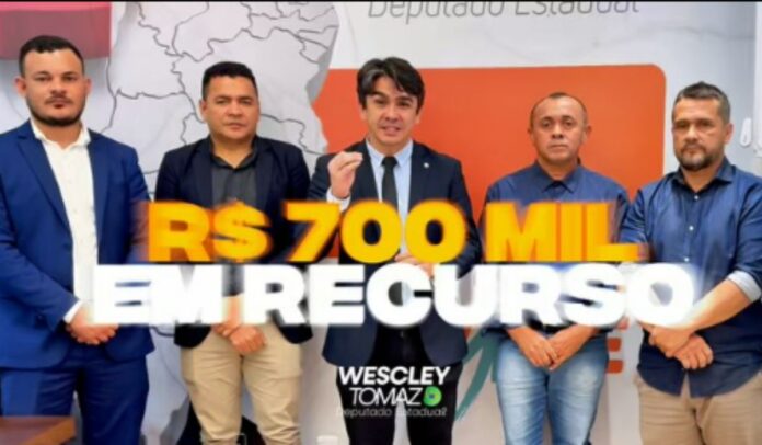 Deputado Wescley Tomaz destina R$ 700 mil para Jacareacanga e anuncia ações de cidadania