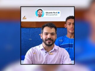 Prefeito Eduardo Pio X inaugura maior escola da zona rural de São Miguel do Guamá