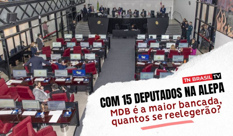 Com 15 deputados na Alepa, MDB é a maior bancada, quantos se reelegerão?