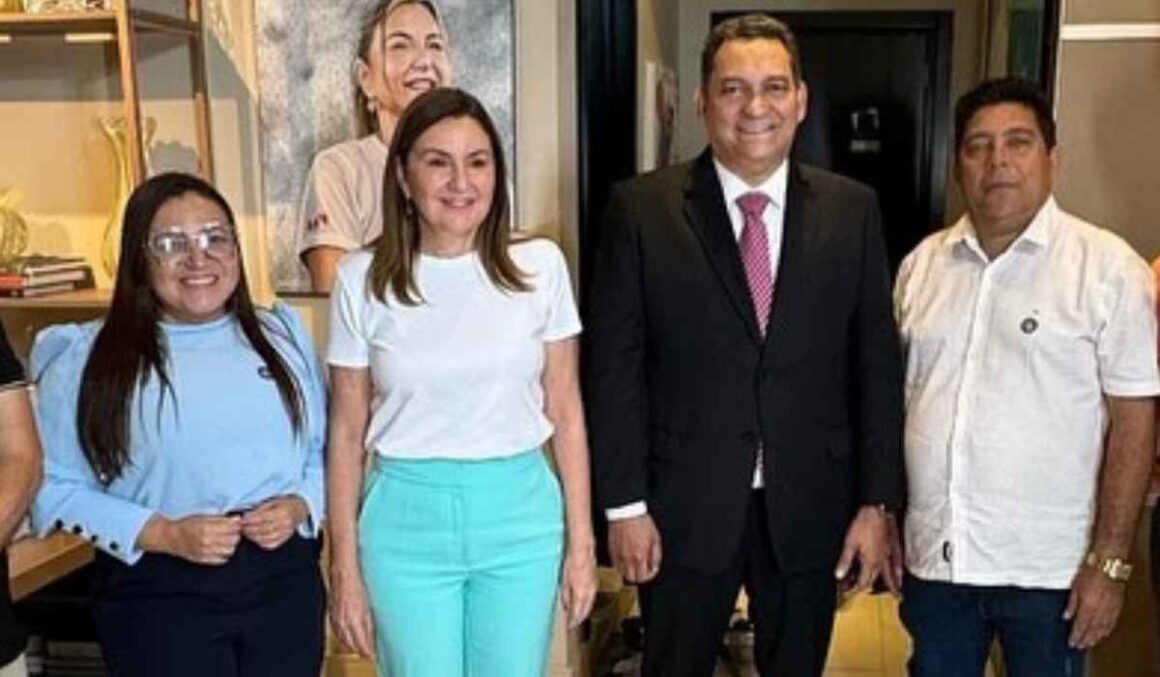 Deputado Torrinho Torres, ao lado da vice-governadora Hana Ghassan, articula melhorias para São Félix do Xingu