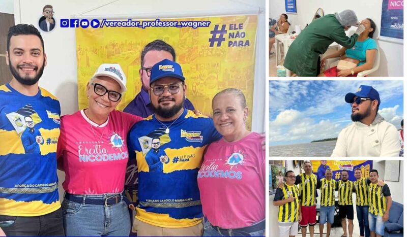 Vereador Wagner Pereira: mandato atuante em benefício de Ponta de Pedras