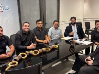 Vereador Enfermeiro Pedro (PDT) cumpre agenda com o deputado Adriano Coelho na Alepa, em Belém