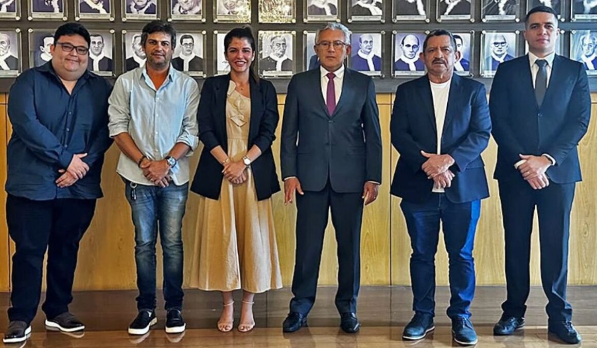 Deputado Nilton Neves cumpriu agenda no TJE em Aurora do Pará com a prefeita Vanessa Gusmão.