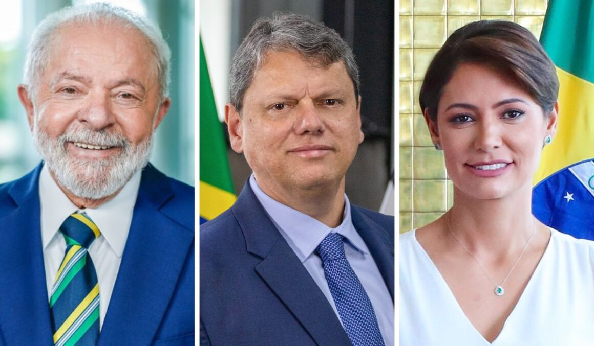 AtlasIntel: Lula está à frente de Tarcísio e Michelle nas eleições de 2026