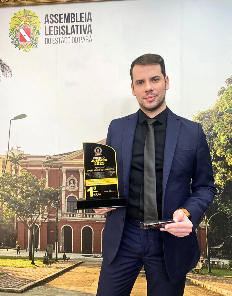 Advogada Thales Xavier recebe o troféu 1ª Edição do Prêmio JusPará, da TN Brasil TV