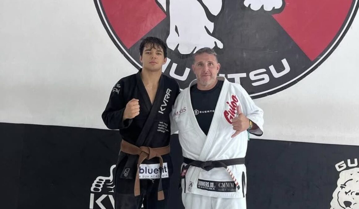 Atleta paraense Anderson Navarro estreia no Campeonato Brasileiro de Jiu-jitsu, em Barueri-SP