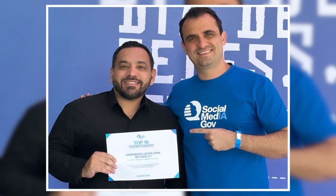 Alepa no topo: redes sociais do Parlamento Paraense são reconhecidas em evento nacional e lideram ranking brasileiro