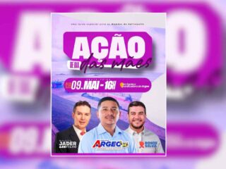 Vereador Argeo Correa realizará 'Ação de Dia das Mães' com show e sorteios em Salinópolis