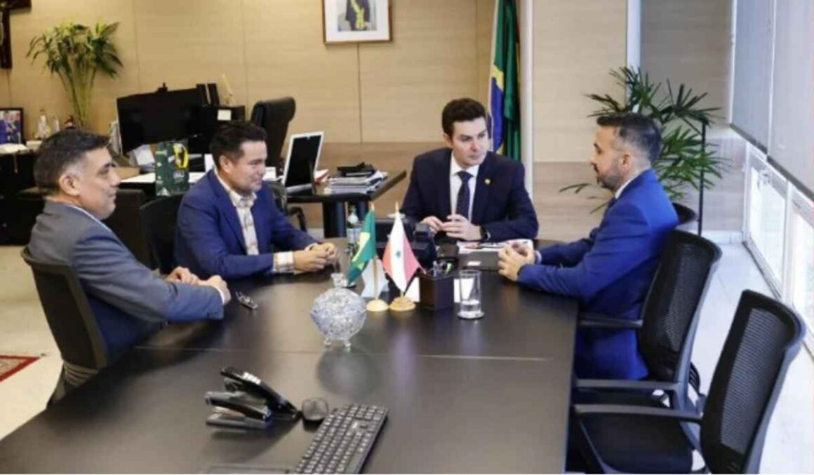 Josué Paiva articula investimentos para o Pará em Brasília com ministro Jader Filho