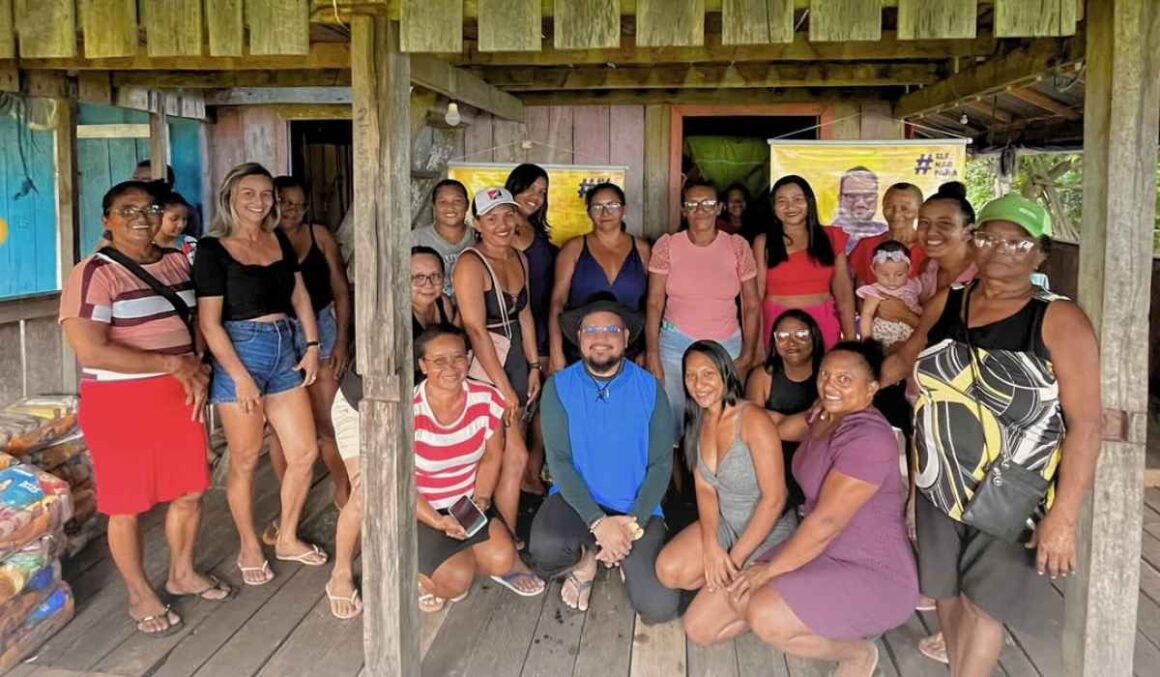 Vereador Wagner Pereira leva assistência e promete melhorias para comunidade de Saracá