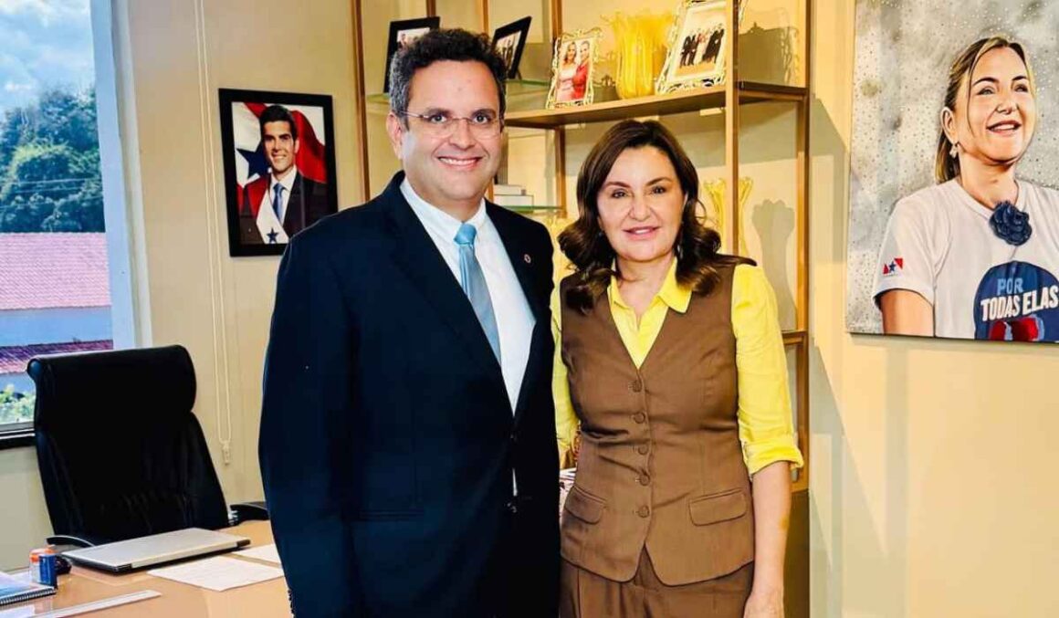 Expansão do "Por Todas Elas" em Ananindeua é pauta entre Erick Monteiro e vice-governadora Hana Ghassan