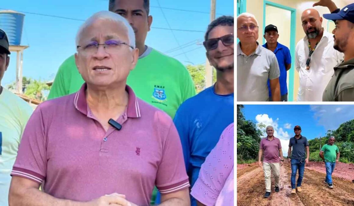 Prefeito Rubens Teixeira (MDB) atua em diversas frentes em benefício de Moju