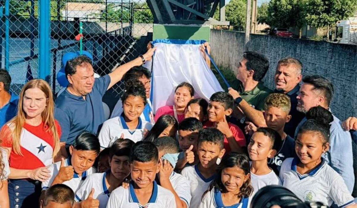 Deputado Chicão acompanha Governador Helder na entrega de nova escola em Jacareacanga