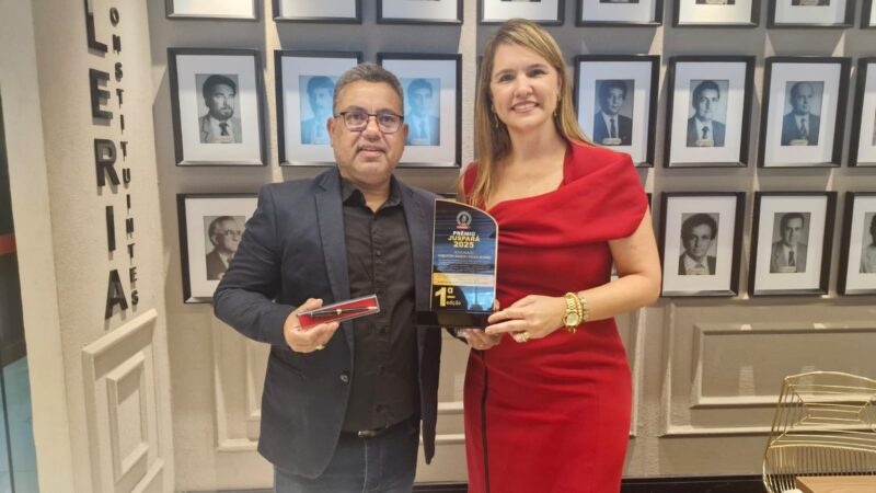 Advogado Wheviton Ramon é homenageado com o troféu da 1ª Edição do Prêmio JusPará