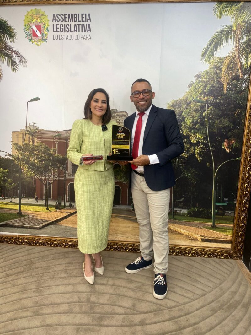 Advogada Anete Carvalho recebe troféu da 1ª Edição do Prêmio JusPará, da TN Brasil TV