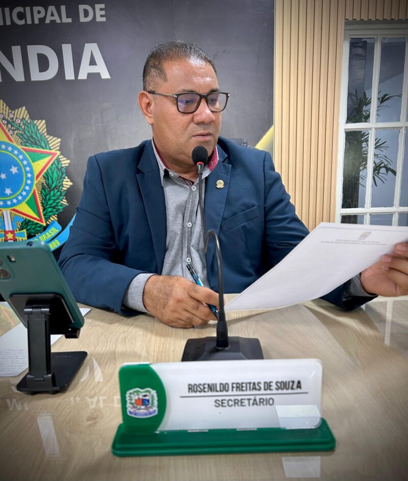 Tailândia: vereador Rosenildo Freitas tem indicações aprovadas para pavimentação e reforma