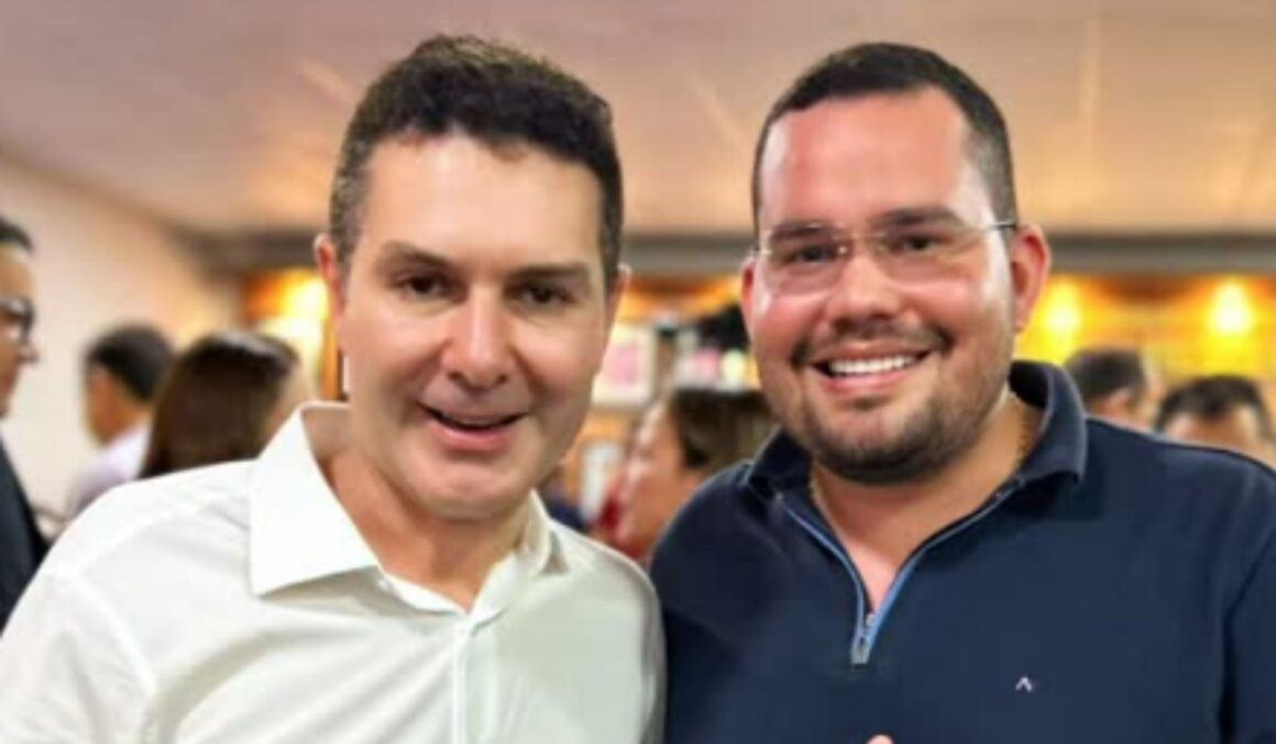 O Vereador Dr. Isaac Farias no lançamento do programa "Bora Andar Pará", em Paragominas